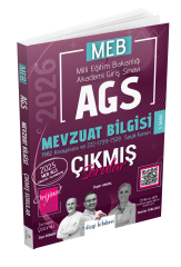 Dizgi Kitap 2026 MEB AGS Tamamı Video Çözümlü Mevzuat Bilgisi Çıkmış Sorular 3. Baskı Ziya Sümer Özgür Hamal Devrim Toklucu