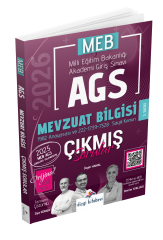 Dizgi Kitap 2026 MEB AGS Tamamı Video Çözümlü Mevzuat Bilgisi Çıkmış Sorular 3. Baskı Ziya Sümer Özgür Hamal Devrim Toklucu