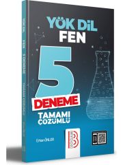 YÖKDİL Fen Tamamı Çözümlü 5 Deneme