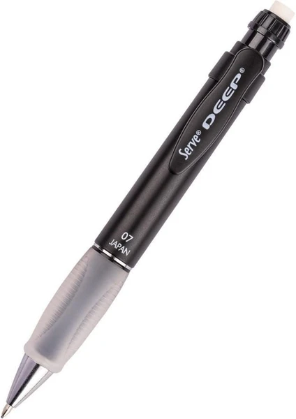Deep Metalik Mr. Siyah Mekanik Uçlu Kalem 0.7 mm