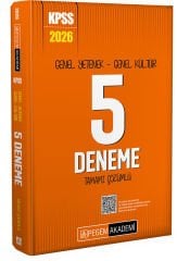 2026 KPSS Genel Yetenek Genel Kültür Tamamı Çözümlü 5 Deneme