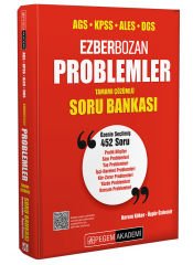 AGS KPSS ALES DGS Ezberbozan Problemler Tamamı Çözümlü Soru Bankası
