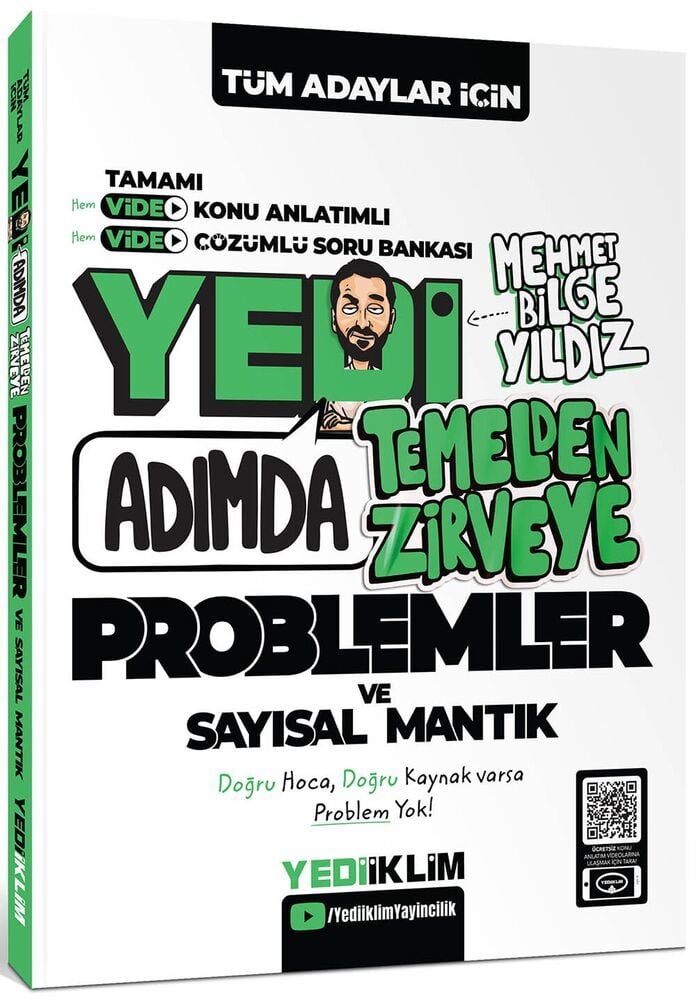 Tüm Adaylar için Yedi Adımda Temelden Zirveye Problemler ve Sayısal Mantık