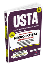2025 Usta Mikro İktisat Konu Anlatımı ve Konularına Göre Tasnif Edilmiş Tamamı Çözümlü Çıkmış Sınav Soruları 2. Baskı Adem Kılıç