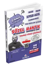 ALES DGS KPSS AGS Kaymakamlık Tüm Adaylar İçin Sözel Mantık Tamamı Video Çözümlü Çıkmış Sorular